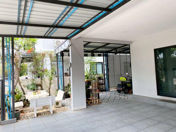 รูป ขายบ้านแฝด หมู่บ้านมณีรินทร์ไพรเวซี่ หนองขาม ศรีราชา ทำเลดี - รูปที่ 18/19
