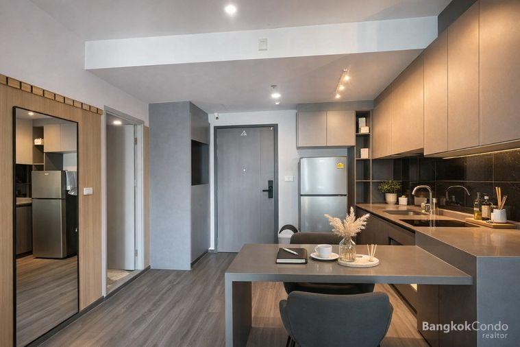 picture 🍀🍀 Fully Furnished 💝 📌 For Rent: Ideo Chula – Samyan 🚇 Near MRT Sam Yan( Line: @rent2022) ✨ Ready to move in ✨  Property Code: A10962  - 4/8