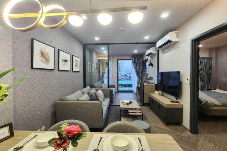picture 🔥 For Rent !! Chapter Chula – Samyan, 2 bedroom, 1 bathroom, South Facing, Good location !!🔥Code C20230900206 furnished, ready to move in📣📣 - 5/12