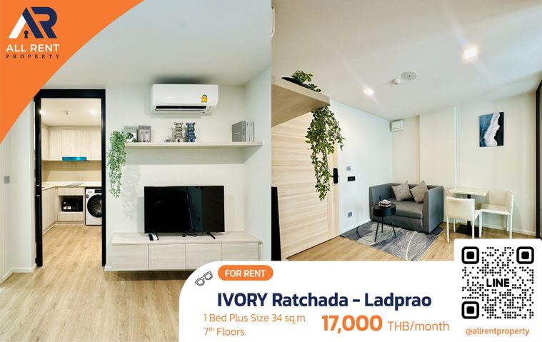 picture 🔥 [RARE ITEM] Stylish 1-Bedroom Plus | IVORY Ratchada–Ladprao - 1/15