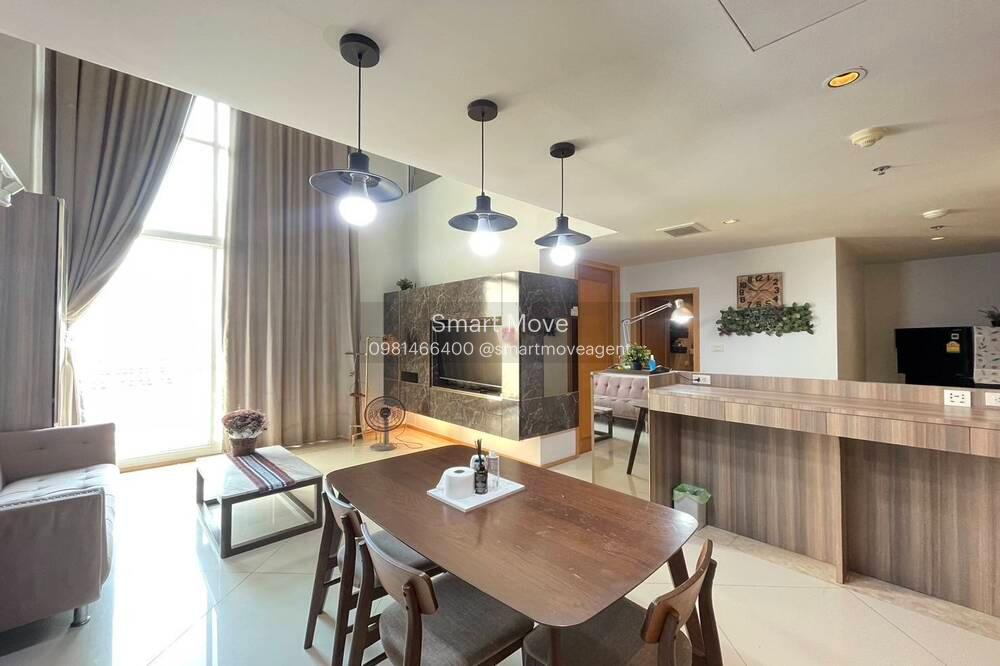 รูป 🔥 ขาย - เช่า !! The Empire Place, 2 ห้องนอน, 2 ห้องน้ำ Duplex, ห้องขนาดใหญ่, ห้องทิศใต้, ทำเลดี !! Code C20221201691 พร้อมเข้าอยู่, ราคาพิเศษ!!📣📣 - รูปที่ 2/7