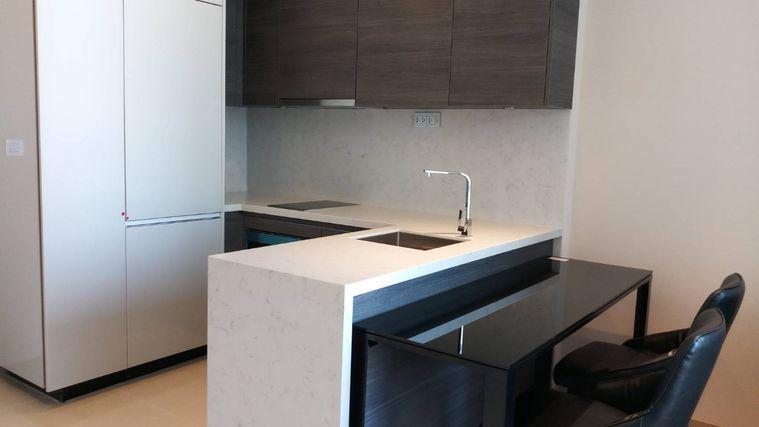 picture For rent at The Esse Asoke, a beautiful room at a great price high floor with a city view. Code: DS2582 | Line: @Dstay - 6/10
