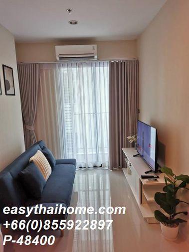 รูป P-48400 วิวเมืองสวย! 15,000 บ.! เดอะ สกาย สุขุมวิท ใกล้ BTS อุดมสุข | Line Id: @easythaihome | 085-592-2897 - รูปที่ 3/8