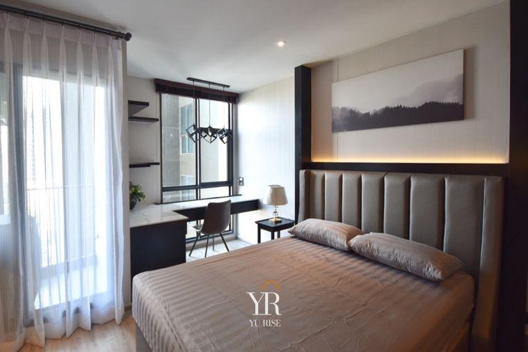 picture For rent Rhythm Ekkamai, good price, beautifully decorated room. Fully furnished, 1 bedroom, 1 bathroom, ready to move in! - 3/5