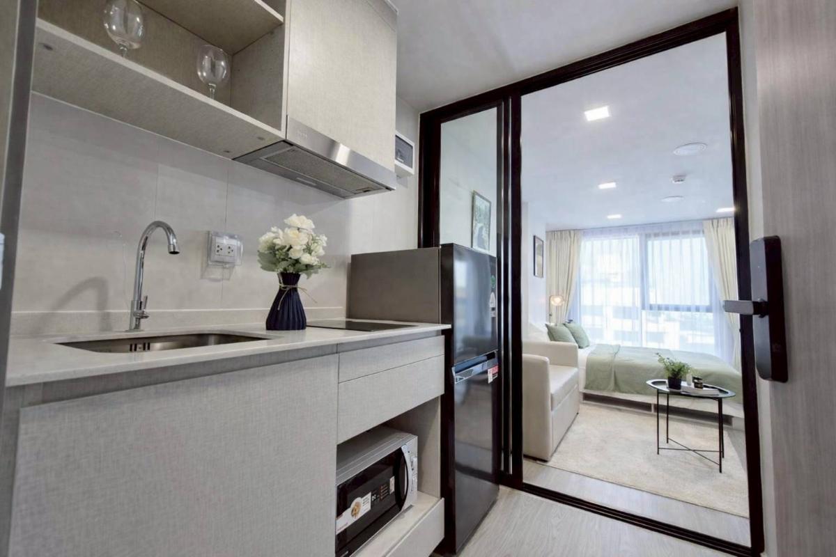 รูป T1518 คอนโดให้เช่า Atmoz Oasis Onnut (แอทโมซ โอเอซิส อ่อนนุช) ห้องสวย เฟอร์ครบ ราคาพิเศษ  - รูปที่ 4/10