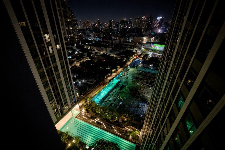 picture 🍀🍀 Modern Room 💙 📌 For Rent: Aspire Sukhumvit Rama 4 🚆 Near BTS Phra Khanong (Line: @rent2022 )✨ Ready to move in ✨  Property Code: A10902  - 9/11
