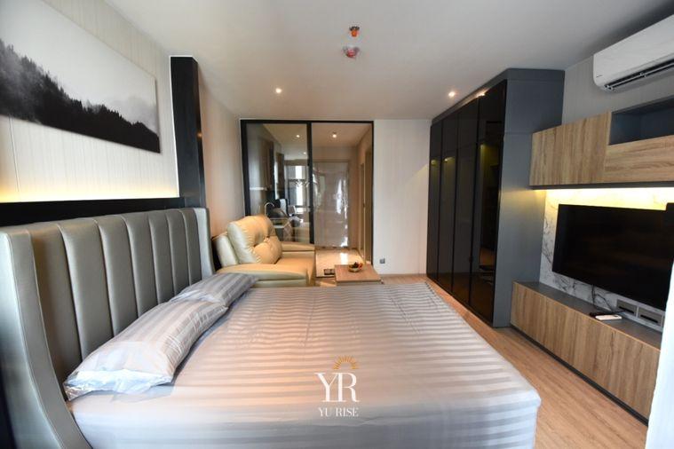 picture For rent Rhythm Ekkamai, good price, beautifully decorated room. Fully furnished, 1 bedroom, 1 bathroom, ready to move in! - 2/5