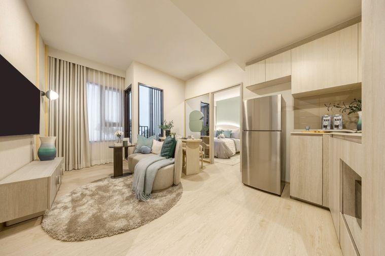 picture A 69-021 COBE RATCHADA – RAMA 9 Condo. Beautiful, new unit, near MRT Cultural Center Station ✨ - 2/13