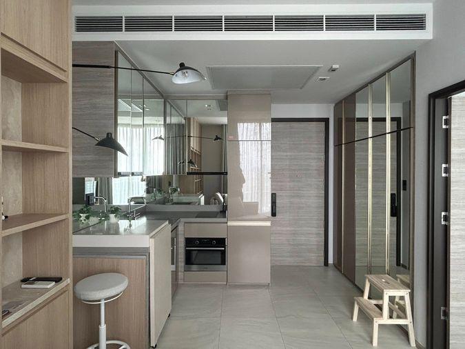 รูป ✨🦄 Ready to move 🦄✨ The Crest Park Residences ห้องสวย✨ ระเบียงวิวสวน เฟอร์ครบจบในที่เดียว โทร 096-2493698 (TCR0149) - รูปที่ 5/16