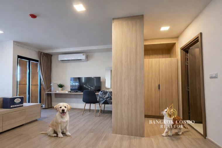 รูป 🍀🍀 Pet-Friendly 🐶🐱 ให้เช่า📌 เดอะ มูฟ บางนา (Line:@rent2022)BTS แบริ่ง ✨พร้อมเข้าอยู่ ✨ A10991 - รูปที่ 3/7