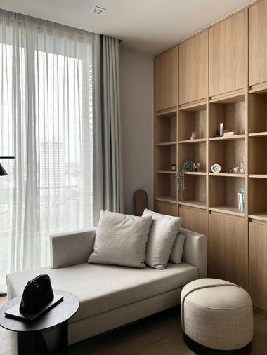 รูป ✨🦄 Ready to move 🦄✨ The Crest Park Residences ห้องสวย✨ ระเบียงวิวสวน เฟอร์ครบจบในที่เดียว โทร 096-2493698 (TCR0149) - รูปที่ 4/16