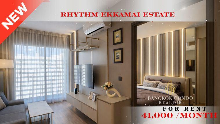 รูป 🍀🍀 Beautiful Room🌸 ให้เช่า📌 ริทึ่ม เอกมัย เอสเตท (Line:@rent2022)BTS ทองหล่อ✨พร้อมเข้าอยู่ ✨ A10978 - รูปที่ 1/12