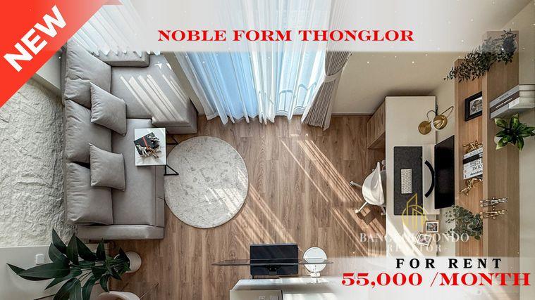 picture 🍀🍀 Cozy Room 🍀 📌 For Rent: Noble Form Thonglor 🚆 Near BTS Thong Lo (Line: @rent2022)✨ Ready to move in ✨ Property Code: A10988 - 1/18