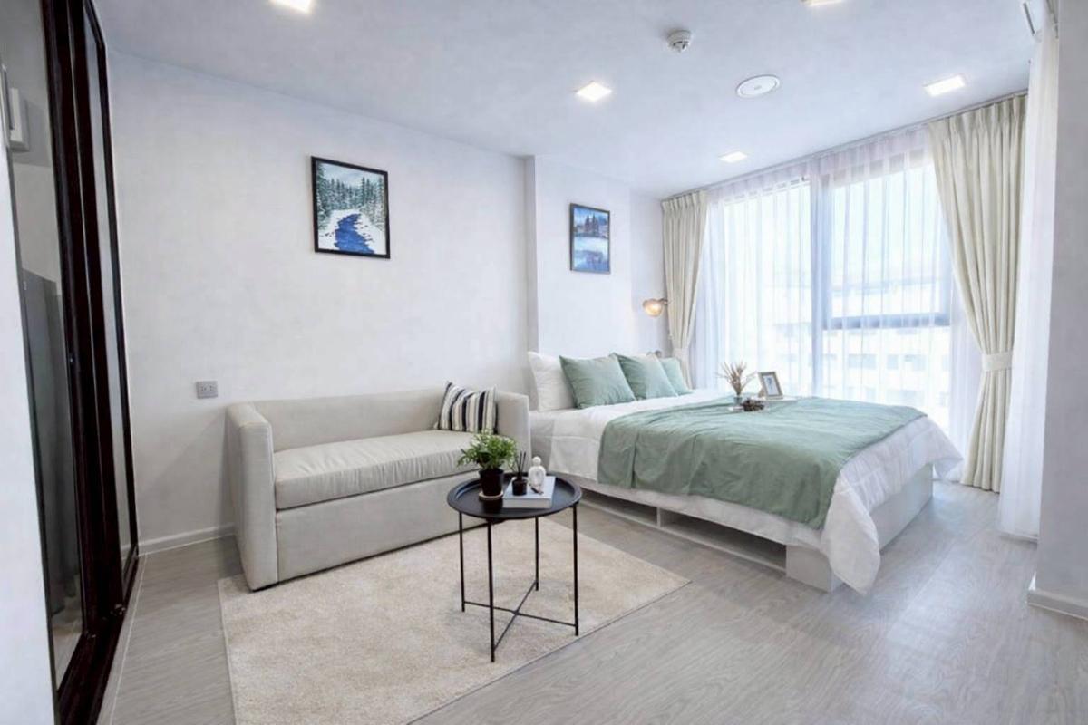 รูป T1518 คอนโดให้เช่า Atmoz Oasis Onnut (แอทโมซ โอเอซิส อ่อนนุช) ห้องสวย เฟอร์ครบ ราคาพิเศษ  - รูปที่ 1/10