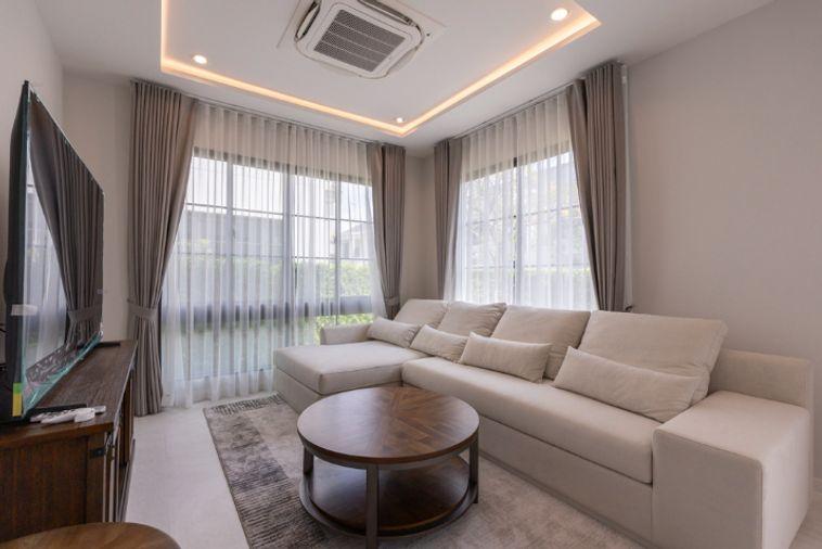picture For rent Setthasiri Bangna KM.10 Type AUSTEN beautiful luxury house, great price, spacious area | Code DS2603 | Line @Dstay - 19/64