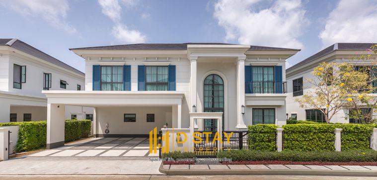 picture For rent Setthasiri Bangna KM.10 Type AUSTEN beautiful luxury house, great price, spacious area | Code DS2603 | Line @Dstay - 1/64