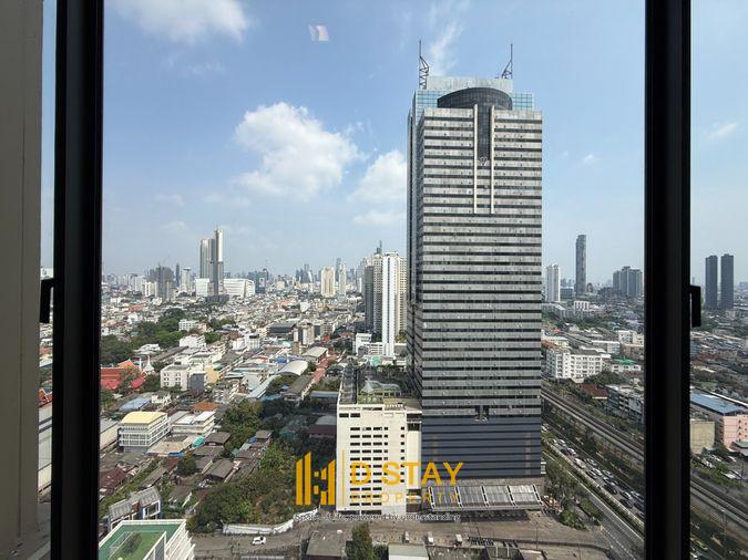 picture Best Price 🔥 For Rent: Nye by Sansiri, beautiful unit, high floor, city view, ready to move in | Code DS2173 Line : @Dstay - 13/14