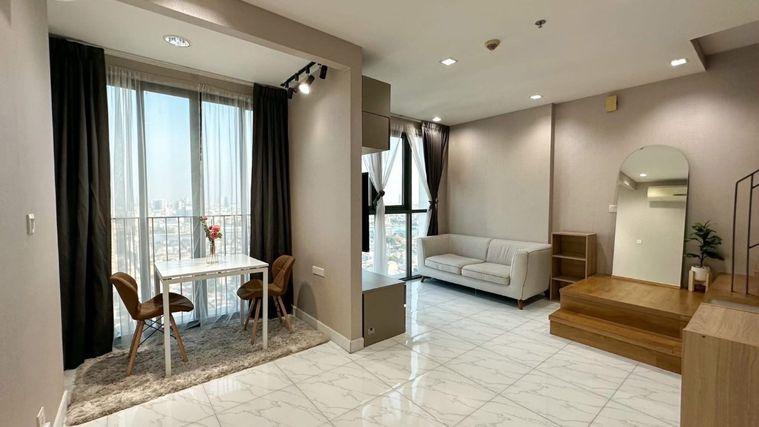 รูป Best Price 🔥 ให้เช่า Ideo Mobi Sathorn Duplex ห้องสวยมาก ตกแต่งแบบลัคชูมาก น่าอยู่สุดๆ  | Code DS2299 Line : @Dstay - รูปที่ 2/14