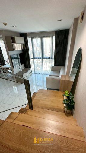 รูป Best Price 🔥 ให้เช่า Ideo Mobi Sathorn Duplex ห้องสวยมาก ตกแต่งแบบลัคชูมาก น่าอยู่สุดๆ | Code DS2299 Line : @Dstay - รูปที่ 12/14