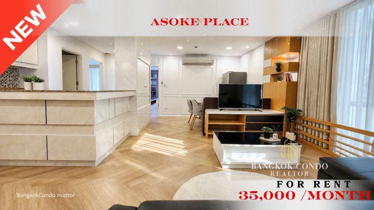 รูป 🍀🍀 Prime condo location 🚆ให้เช่า📌 อโศก เพลส (Line:@rent2022)BTS อโศก ✨พร้อมเข้าอยู่ ✨ A04634 - รูปที่ 1/15
