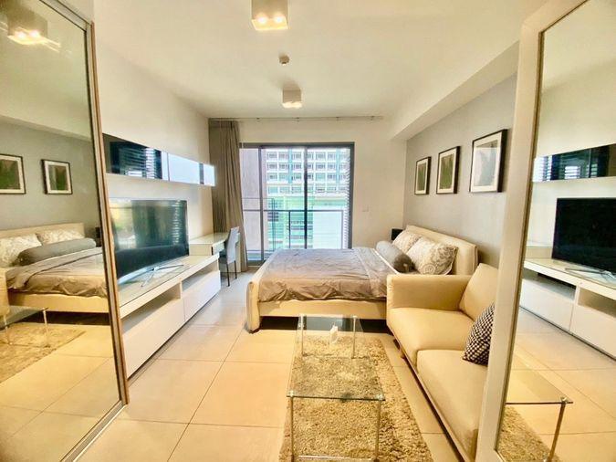 รูป ✨ ให้เช่า The Lofts Ekkamai ห้องสวย ราคาดีมาก ตกแต่งเฟอร์ครบ วิวเมือง เดินทางสะดวก DS2610 | Line @Dstay - รูปที่ 1/10