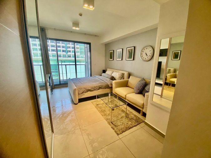 รูป ✨ ให้เช่า The Lofts Ekkamai ห้องสวย ราคาดีมาก ตกแต่งเฟอร์ครบ วิวเมือง เดินทางสะดวก DS2610 | Line @Dstay - รูปที่ 2/10