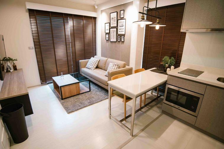 รูป Best Price ‼️ ให้เช่า Rhythm Sukhumvit 36-38 ห้องมุม ตกแต่งสวยน่าอยู่ ราคาดีมาก ชั้นสูง วิวเมือง | Code DS2451 Line : @Dstay  - รูปที่ 3/10
