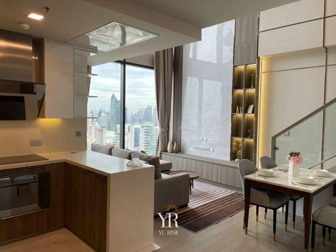 picture Condo for rent Celes Asoke Duplex 2 bedrooms Rare unit Fully furnished. Ready to move in!! - 6/14