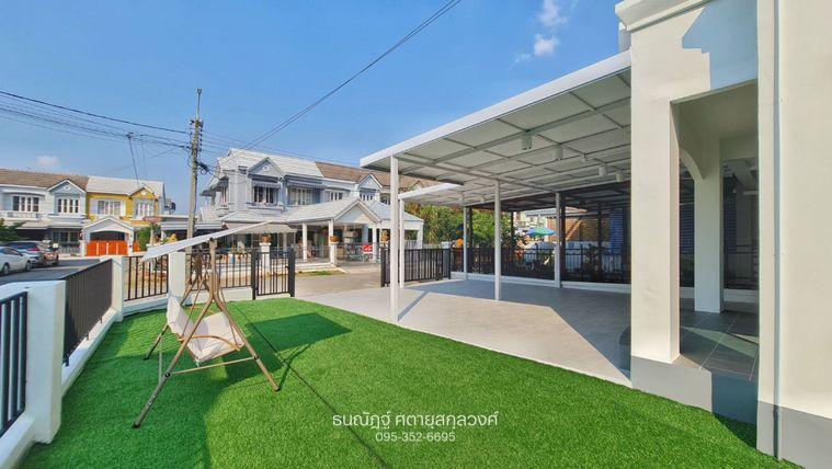 รูป บ้านเดี่ยวบุศรินทร์ วงแหวนรัตนาธิเบศน์ บ้านพร้อมให้คุณออกไอเดียได้ตามใจ - รูปที่ 4/18
