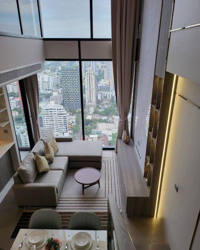 picture Condo for rent Celes Asoke Duplex 2 bedrooms Rare unit Fully furnished. Ready to move in!! - 5/14