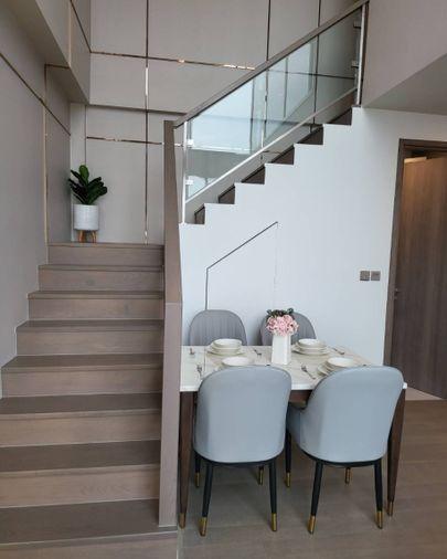 picture Condo for rent Celes Asoke Duplex 2 bedrooms Rare unit Fully furnished. Ready to move in!! - 8/14