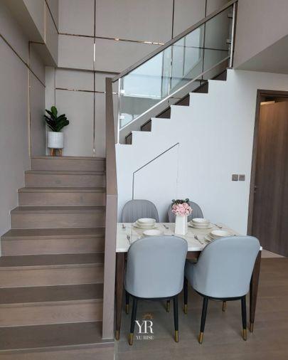picture Condo for rent Celes Asoke Duplex 2 bedrooms Rare unit Fully furnished. Ready to move in!! - 8/14