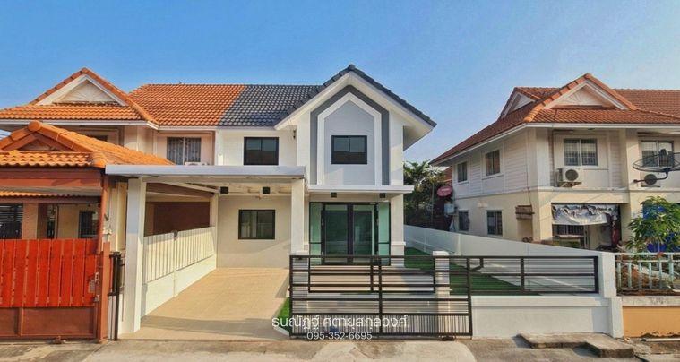 รูป บ้านแฝดสวย หมู่บ้านพฤกษา33 ใกล้รถไฟฟ้าบางใหญ่ ทำเลดีเยี่ยม - รูปที่ 1/14