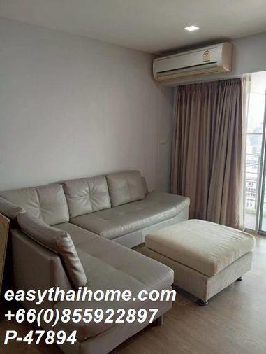 รูป P-47894 วิวเมืองพาโนรามา! 2 นอน 30,000 บ.! มาย รีสอร์ต ใกล้ MRT เพชรบุรี | Line Id: @easythaihome | 085-592-2897 - รูปที่ 8/39