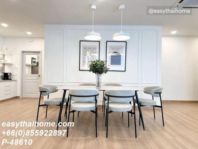รูป P-48610 สุดหรู 3 ห้องนอน วิวเมือง คอนโด แกรนด์ หลังสวน ใกล้ BTS ชิดลม! | Line Id: @easythaihome | 085-592-289 - รูปที่ 3/20