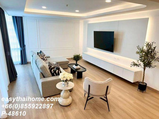 รูป P-48610 สุดหรู 3 ห้องนอน วิวเมือง คอนโด แกรนด์ หลังสวน ใกล้ BTS ชิดลม! | Line Id: @easythaihome | 085-592-289 - รูปที่ 18/20