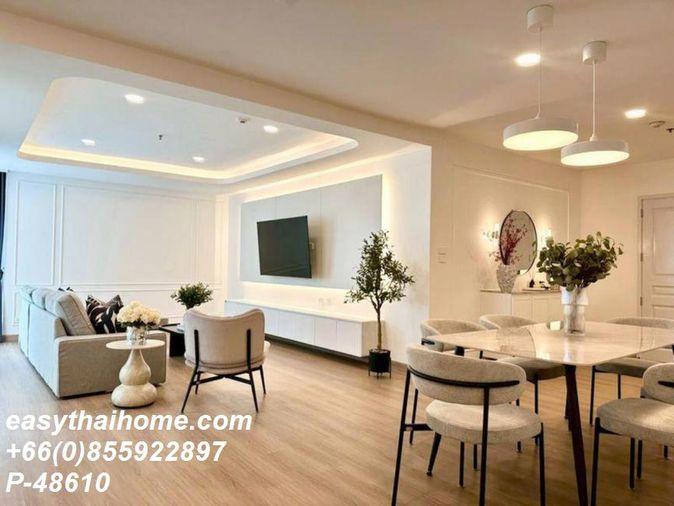 รูป P-48610 สุดหรู 3 ห้องนอน วิวเมือง คอนโด แกรนด์ หลังสวน ใกล้ BTS ชิดลม! | Line Id: @easythaihome | 085-592-289 - รูปที่ 19/20