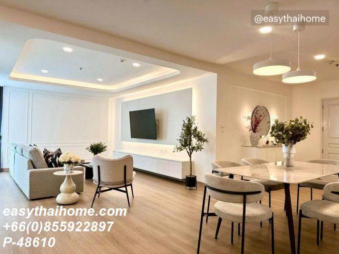 รูป P-48610 สุดหรู 3 ห้องนอน วิวเมือง คอนโด แกรนด์ หลังสวน ใกล้ BTS ชิดลม! | Line Id: @easythaihome | 085-592-289 - รูปที่ 19/20