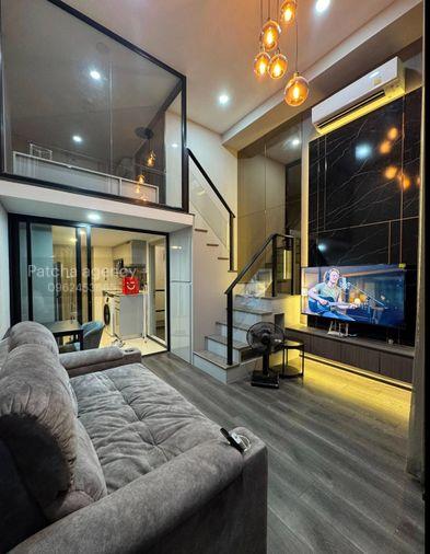 รูป Knightsbridge รัชโยธิน. 1นอน 38ตร.ม. ว่างพร้อมอยู่ Line id: @pfagent - รูปที่ 1/12