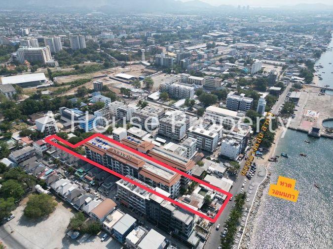 picture Beachfront land for sale in Bang Saen, prime location, with existing structures. - 2/5
