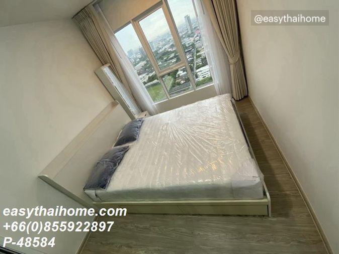 รูป P-48584 — คอนโดให้เช่า! Regent Home Bangna ชั้น 32 ใกล้ BTS บางนา ย่านบางนา ราคา 10,000 บาท โทร 085-592-2897 Line: @easythaihome - รูปที่ 8/9