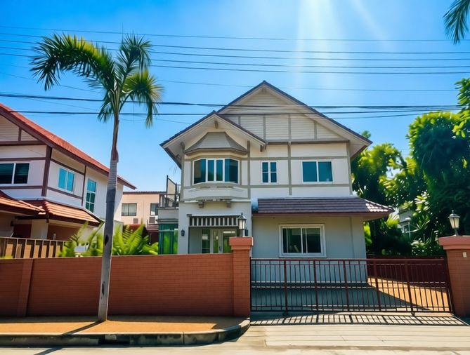 picture 🌿 **VS0019 🏡 Laddarom Ratchaphruek for sale, 9.9 million baht. 🚆 Near MRT Bang Phlu** - 1/14