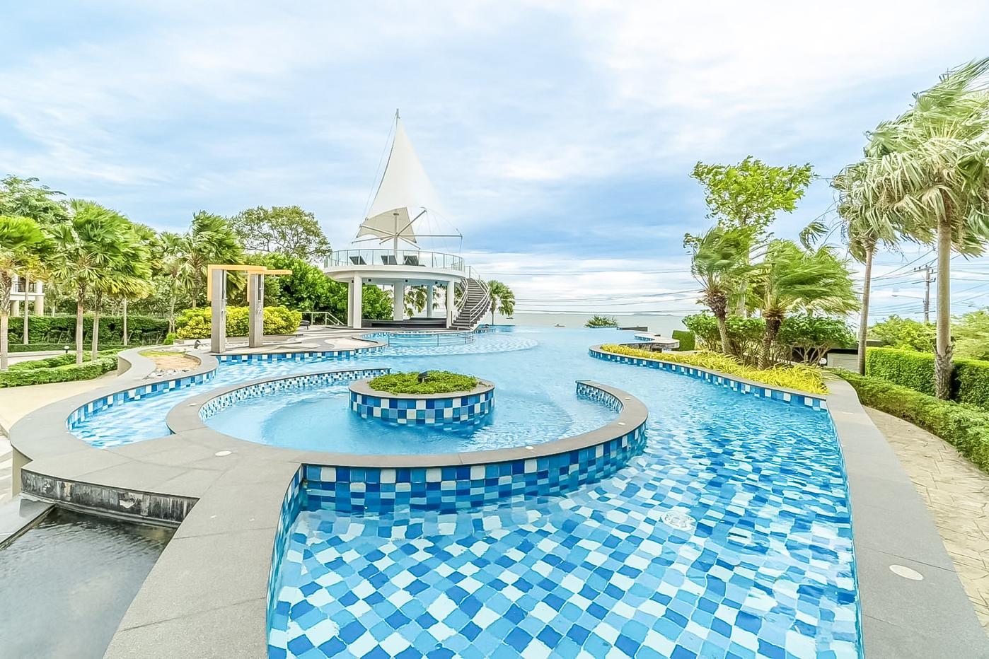 รูป For Sale Del Mare Bangsaray Beachfront 3BR Sea View Condo - รูปที่ 15/15