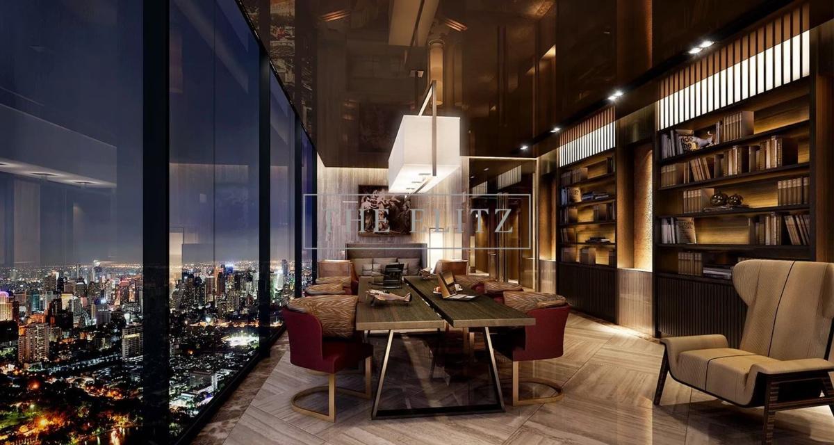 รูป  ✨ใช้ชีวิตเหนือระดับ... กับวิวกรุงเทพฯ แบบ 360 องศา Ashton Chula-Silom คอนโดหรูดีไซน์ Iconic ที่สุดบนถนนพระราม 4 🎉 - รูปที่ 10/13