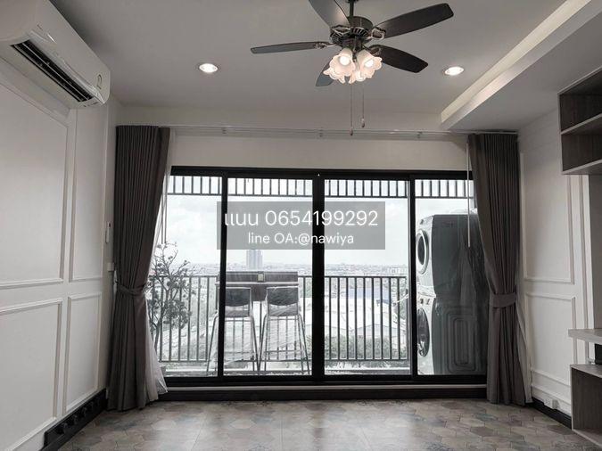 รูป 🍃OwAppProp300326🍃คอนโดวิวโค้งแม่น้ำ ไปสาธร3 นาทีNiche Mono Charoennakorn - รูปที่ 1/11