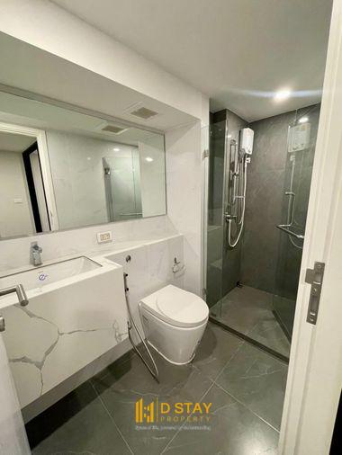 picture 🔥 For rent Origin Plug & Play Ramkhamhaeng Triple Station duplex style nice room city view ready to move in DS2655 | Line @Dstay - 5/5