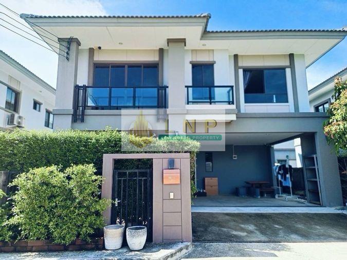 รูป 🏠 ให้เช่าบ้าน : Passorn Prestige Bangna - Suvarnabhumi (ภัสสร เพรสทีจ บางนา - สุวรรณภูมิ) รหัสทรัพย์ | 📌LNP-H928 - รูปที่ 1/10