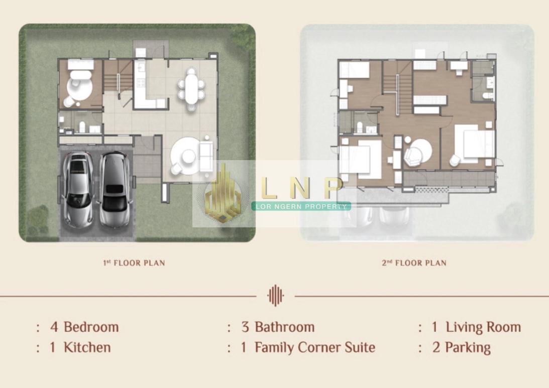 รูป 🏠 ให้เช่าบ้าน : Vivaldi Bangna (วีวัลดี บางนา) รหัสทรัพย์ | 📌LNP-H932 - รูปที่ 30/30