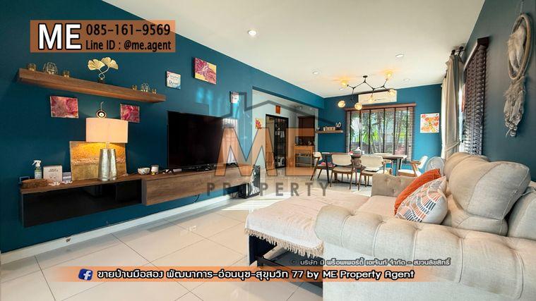 รูป ให้เช่า บ้านเดี่ยว เดอะ แพลนท์ เอสทีจ พัฒนาการ 38 ตกแต่งสวย พร้อมเข้าอยู่ ใกล้ เอกมัย - ทองหล่อ - สุขุมวิท โทร 064-954-9619 (RBE26-55) - รูปที่ 6/26