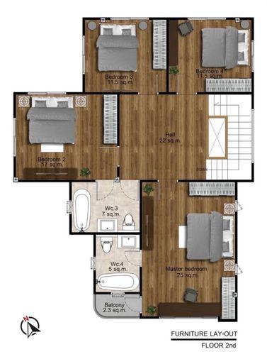 รูป 🏠 ให้เช่าบ้าน : Ladawan Srinakarin (ลดาวัลย์ ศรีนครินทร์)   รหัสทรัพย์ | 📌LNP-H938 - รูปที่ 14/15